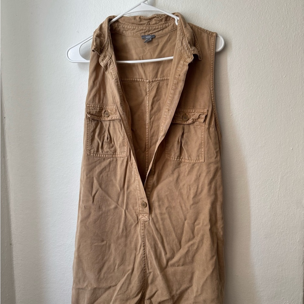 Aerie Tan Sleeveless Vest